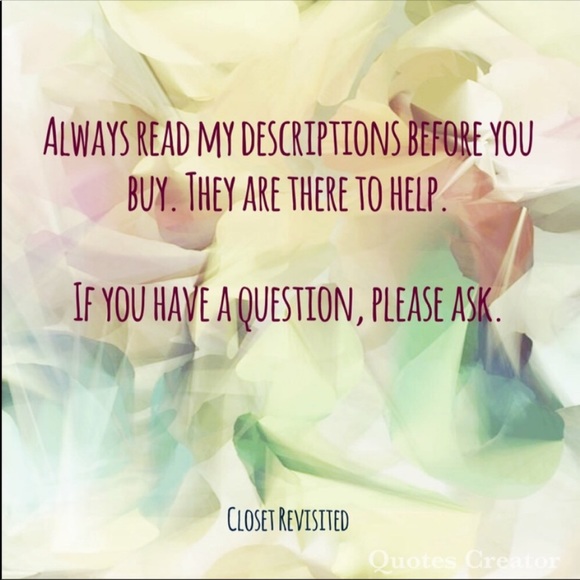 Always Read Descriptions - Picture 1 of 1